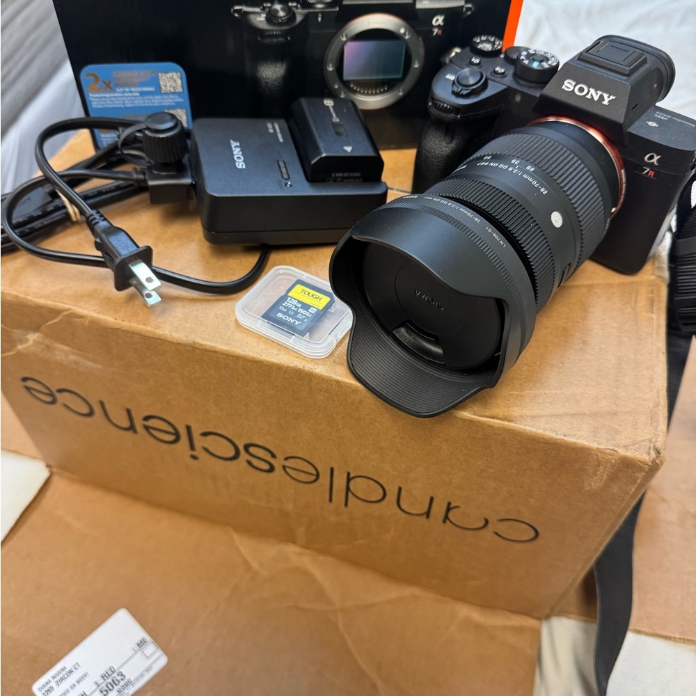 Sony Alpha a7R III Mirrorless Camera - Black with Accessories